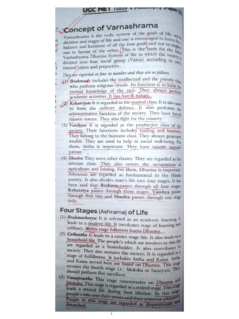 VARNA SYSTEM IN SOCIOLOGY PDF