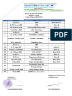 Agenda Semester Genap 202324