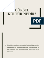 1. Konu. Görsel Kültür Nedir