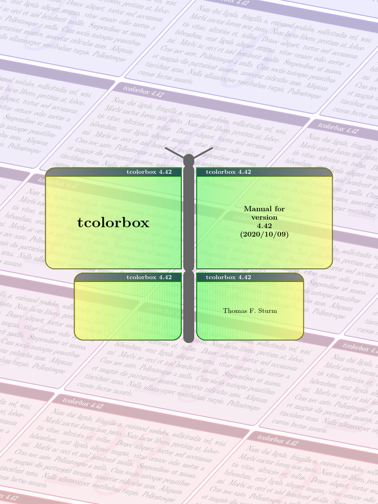 Tcolorbox | PDF