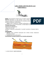 Recapitulare-Administrarea Medicamentelor Pe Cale Parenterala