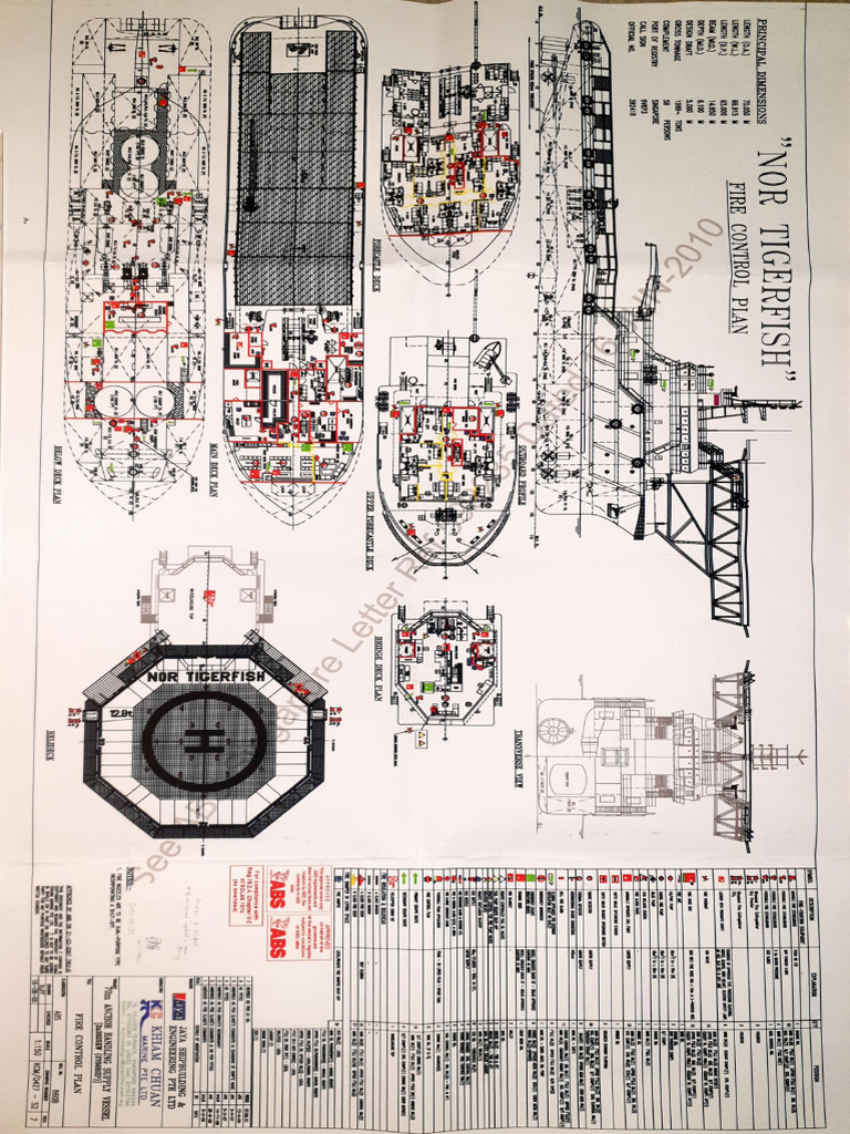 Fire Control Plan | PDF