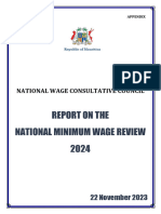 Report on the Minimum National Wage Review 2024