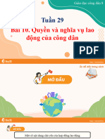 Bai 10. Quyen Va Nghia Vu Lao Dong Cua Cong Dan Tuan 29