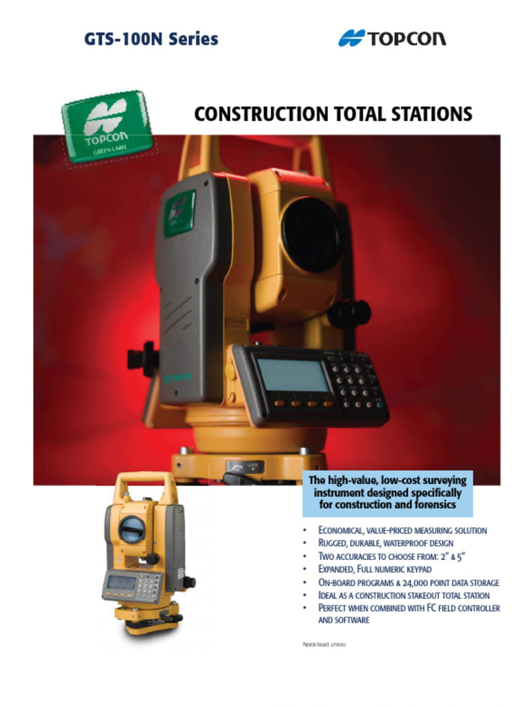 Topcon Serie GTS 100N | Download Free PDF | Microsoft Windows ...