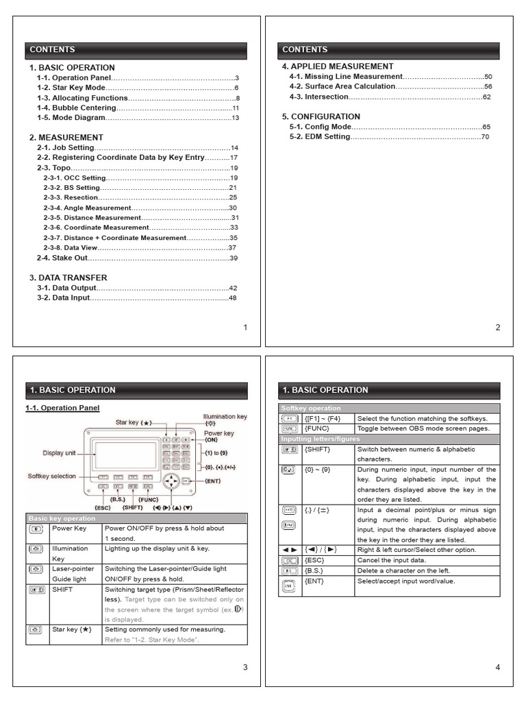 Measurement Device Operation Guide | PDF | Cursor (User Interface) | Usb