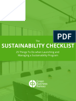 The Sustainability Checklist For Businesses