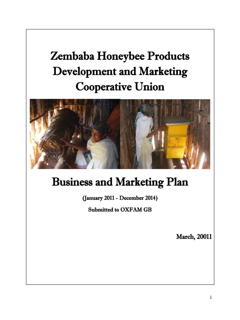 Beekeeping Business Plan Kenya Pdf