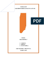 MAKALAH  HIDUP BERTANGGUNG JAWAB