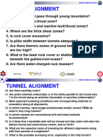 Tunneling  Class 3
