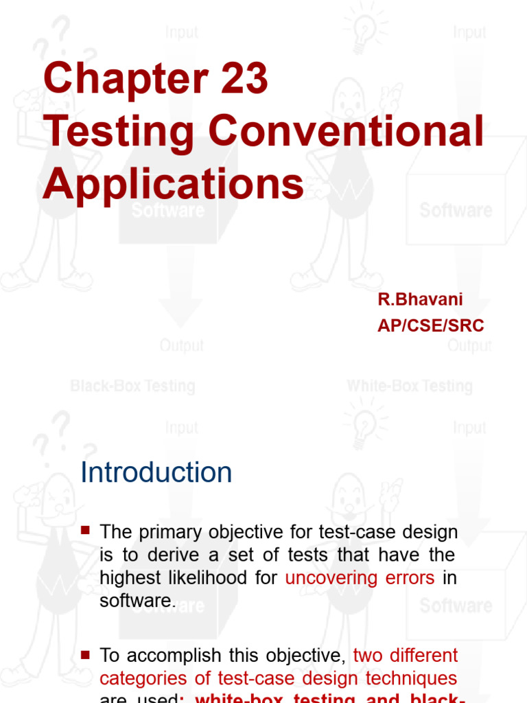 Chapter 23 - Conventional Testing | PDF | Control Flow | Matrix ...
