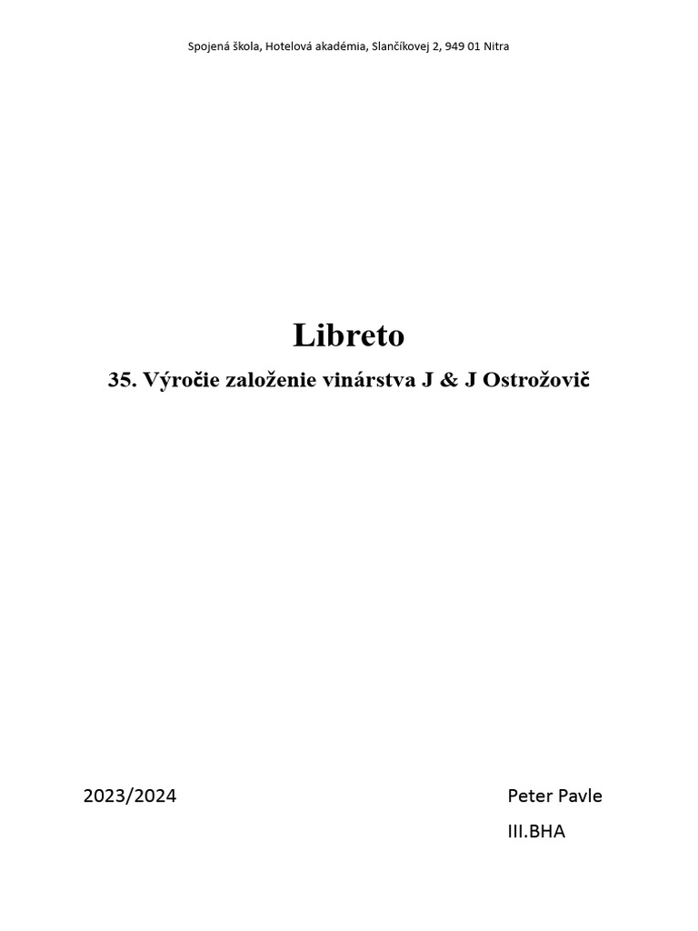 Libreto Pdf