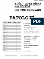 Patoloji 2021 - 2012