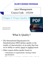 Chapter 8-PM Project Quality Management