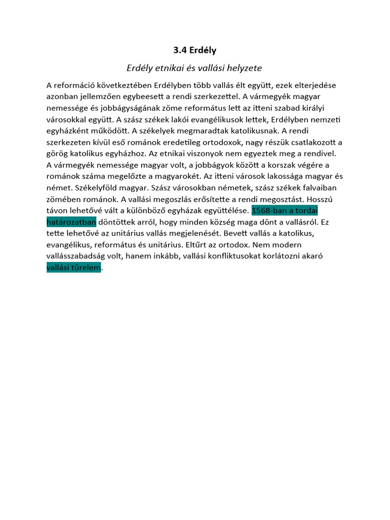 3 4 Erdély Pdf