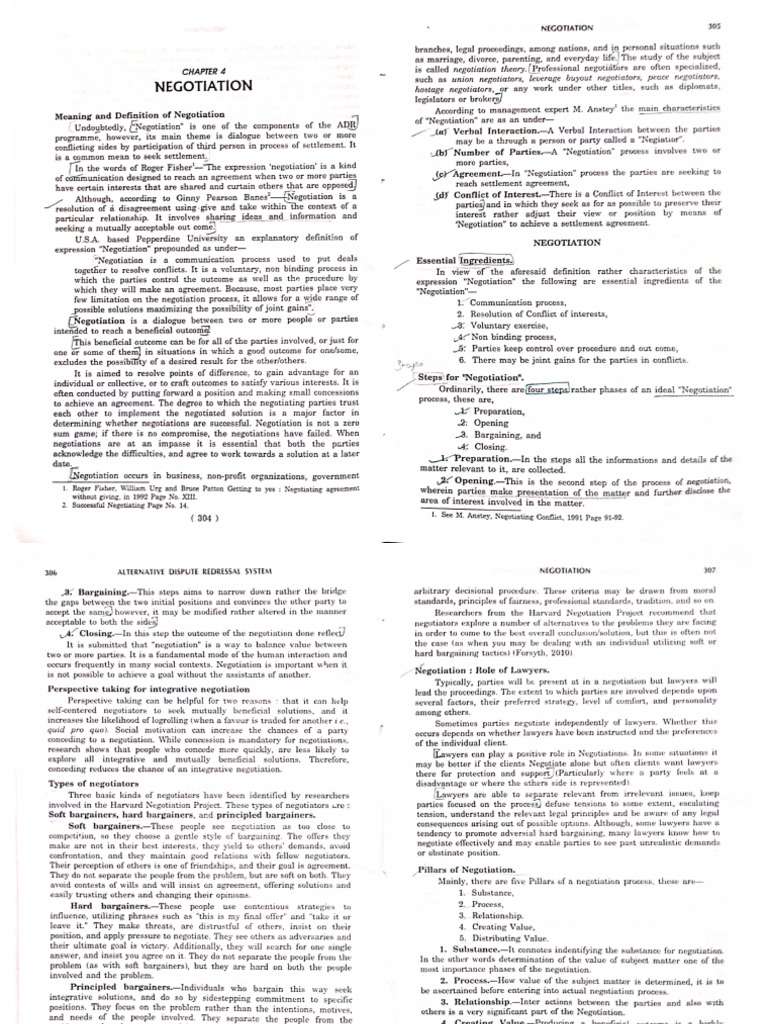 Negotiation | PDF