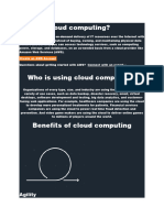 What Is Cloud Computing