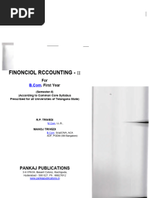 Financial Accounting - II