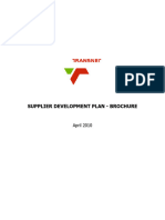 Supplier Development Plan