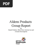 Aldens Products