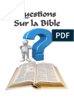 Question Sur La Bible