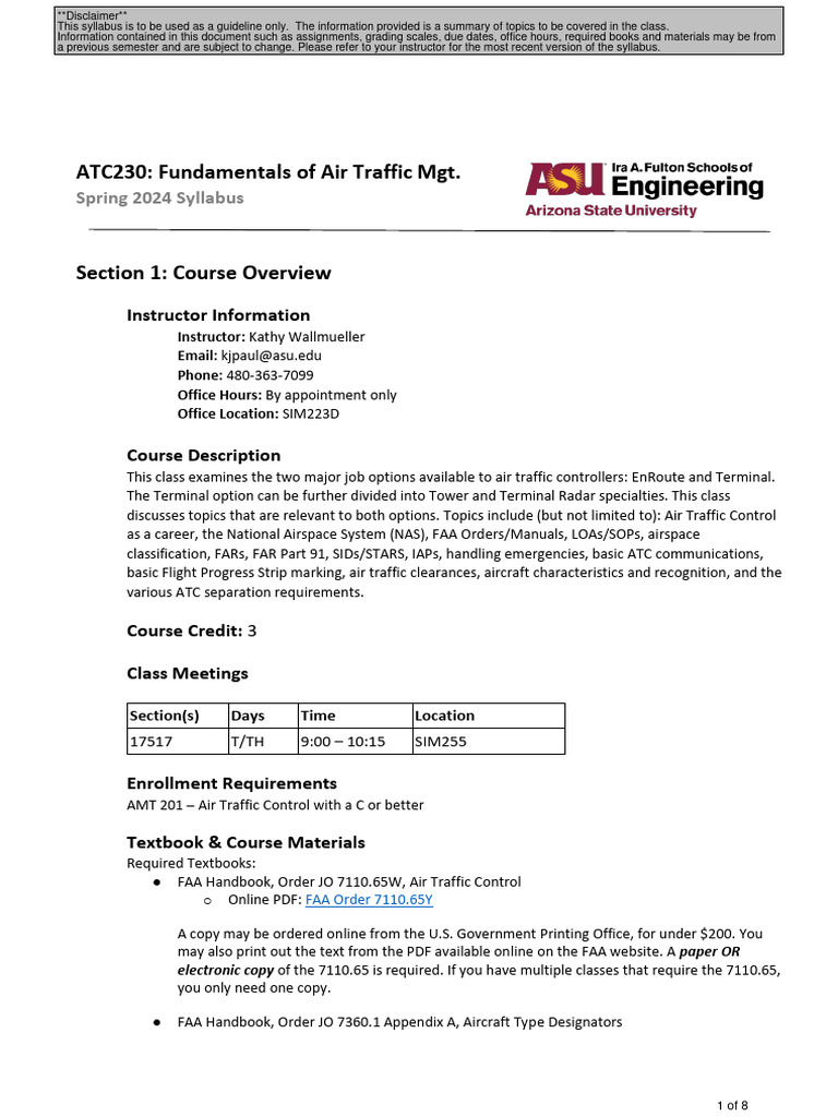 Fundamentals of Air Traffic Management | PDF | Air Traffic Control ...