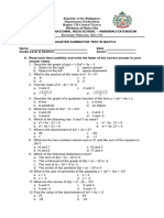 MATH 9 (Retake)