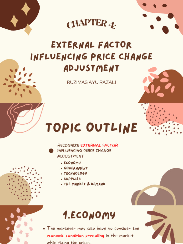 External Factors Impacting Market Prices | PDF | Prices | Market ...