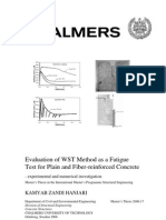 Evaluation of WST Method as a Fatigue Test for Plain and Fiber-reinforced Concrete