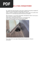 Tutorial Tela Para Mosquiteiro[1]