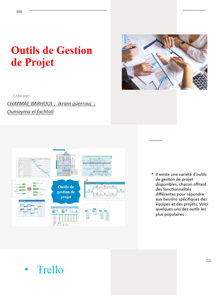 Outils de Gestion de Projet Efficaces | PDF | Gestion de projet ...