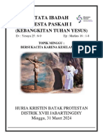Acara Ibadah Paskah Bhs. Indonesia
