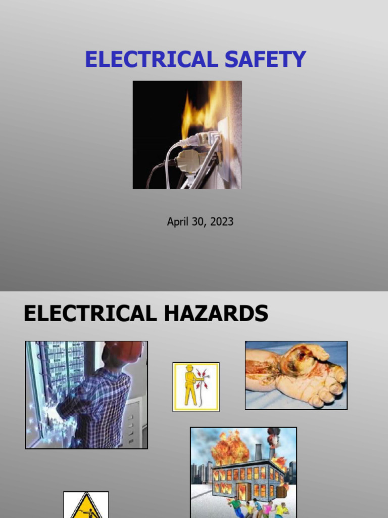 Essential Electrical Safety Guidelines | PDF | Ac Power Plugs And ...