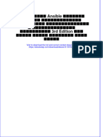 Download ebook pdf of Запускаем Ansible Простой Способ Автоматизации Управления Конфигурациями И Развертыванием Приложений 3Rd Edition Бас Мейер Лорин Хохштейн Рене Мозер full chapter 