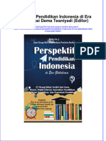 Full Download Perspektif Pendidikan Indonesia Di Era Globalisasi Dema Tesniyadi Editor Online Full Chapter PDF