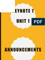 Keynote 1 All Units 1-12