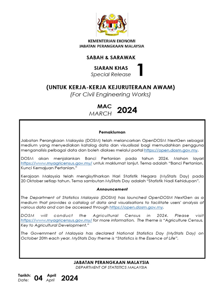 Siaran Khas 1 Ss Mac 2024 Pdf