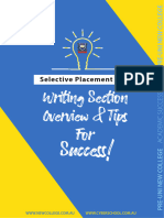 Selective Placement Test Writing Section Overview & Tips For Success