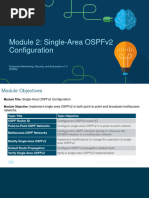 Single-Area OSPFv2 Configuration