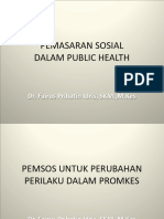 2. PEMSOS UNTUK PERUBAHAN PERILAKU DALAM PROMKES