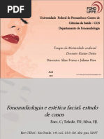 Estética Facial e Fonoaudiologia