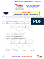 Đề Chuẩn Cấu Trúc Đề Minh Họa ( Đề Số 1 )