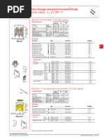 GE EB-25/26/27 Terminal Blocks Overview | PDF | Wire | Screw