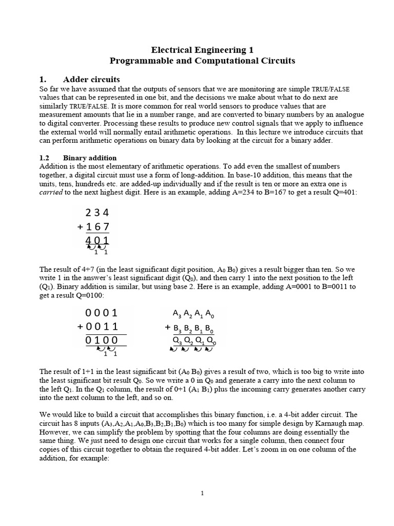 Programmable and Computational Devices Notes PDF Integrated Circuit