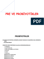 Ders Pre Probiyotikler