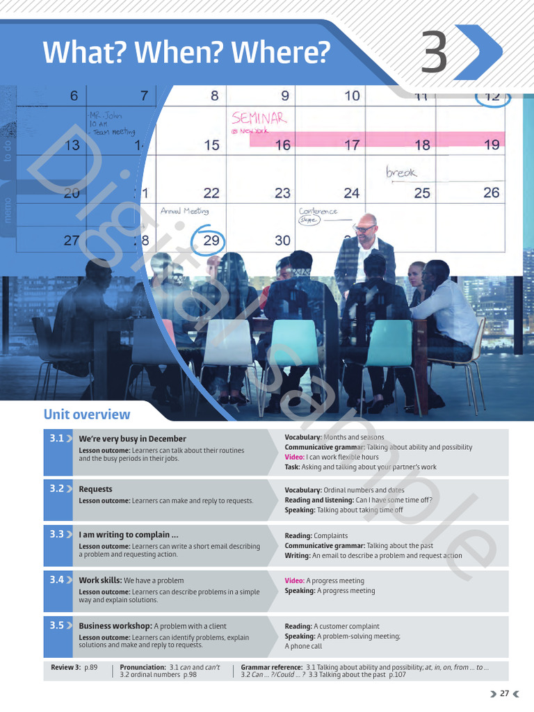 Business Partner A1 Course Overview | PDF | Human Communication