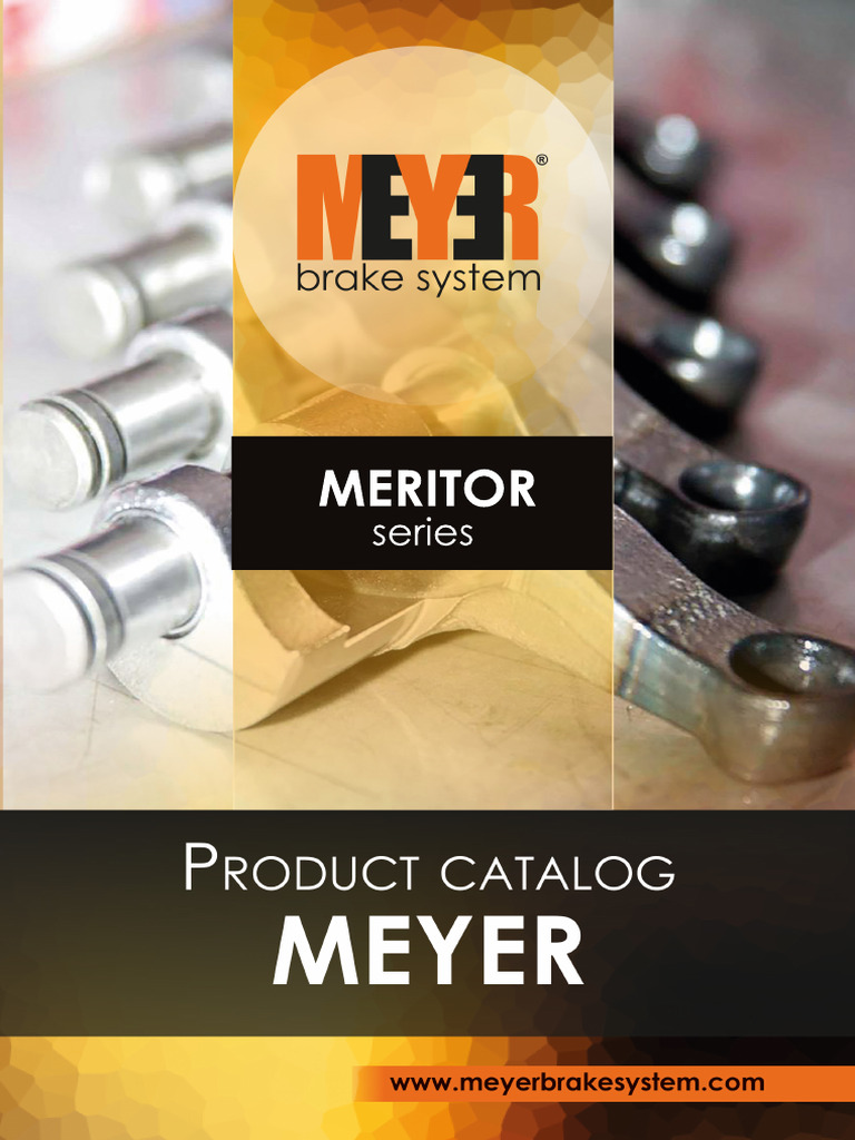 Meyer Katalog Seriya Meritor | PDF | Machines | Manufactured Goods