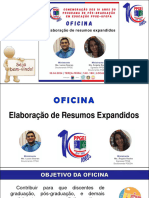 Oficina - Elaboração de Resumos Expandidos - PPGE - Lucas Soares - Ângela - Santos
