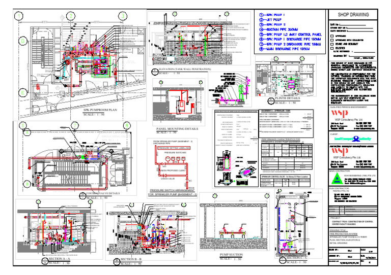 Plumbing Layout for Pump Room Design | PDF | Pump | Plumbing