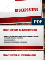 El Texto Expositivo